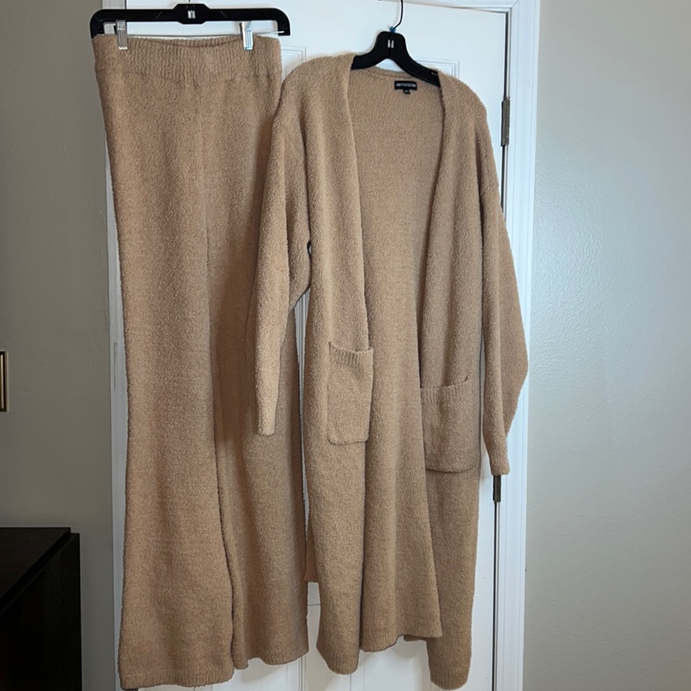 Pretty Little Thing Camel Co-rod Teddy Set